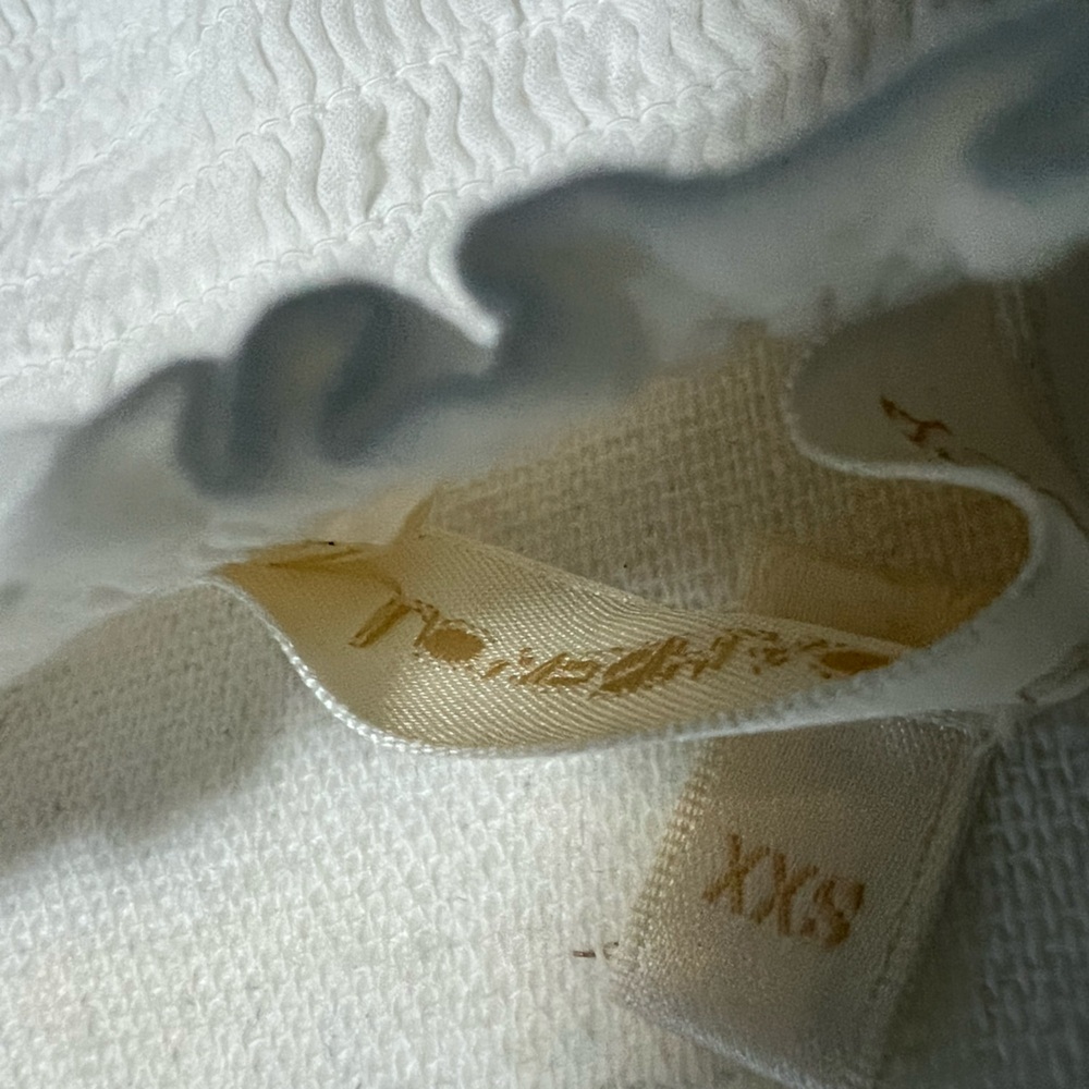 LoveShackFancy White Eyelet Mini Dress - Picture 13 of 14